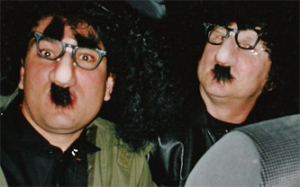 Birthday moustache party.